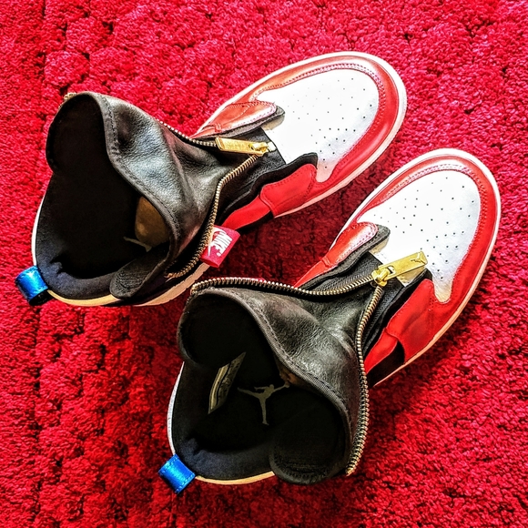 Women's Nike Air Jordan 1 Custom Sneakers Size 8 - Picture 8 of 12